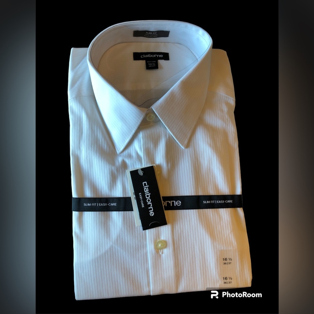 Men’s Slim Fit, Easy Care, 👔 by Claiborne